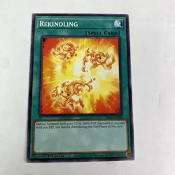 yugioh Rekindling SR14-EN028 Fire Kings Structure Deck 1st Edition Common - Image 1