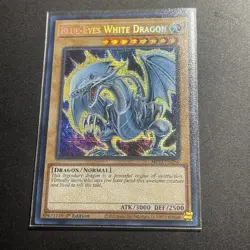 ?? YUGIOH Blue-Eyes White Dragon MP22-EN266 SECRET RARE ALTERNATE ART NM 1ST ED - Image 1