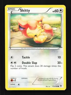 Skitty 113/149 HP Boundaries Crossed English Pokemon Card TCG - Image 1