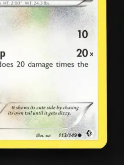 Skitty 113/149 HP Boundaries Crossed English Pokemon Card TCG - Image 3