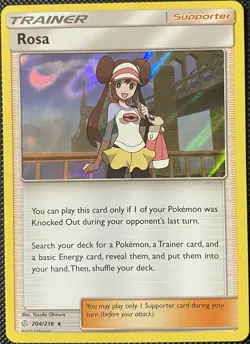 Rosa 204/236 Sm-Cosmic Eclipse Holo - Pokemon Card - Image 1