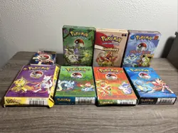 Pokemon starter boxes, No Cards, some accessories lot of 7 & Pocket, WOTC era - Image 1