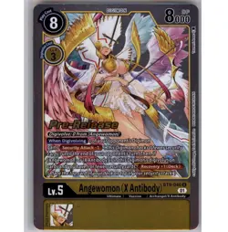 Angewomon (X Antibody) Foil Uncommon X Record Pre-Release Cards BT9-040 U NM - Image 1