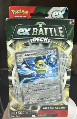 Brand New Sealed Pokemon Ex Battle Deck Melmetal EX 60 CARD DECK - Image 1