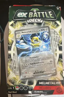 Brand New Sealed Pokemon Ex Battle Deck Melmetal EX 60 CARD DECK - Image 2