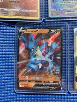Pokemon Card Lot Astral Radiance & Fusion Strike Kleavor V Rainbow Rare Full Art - Image 5