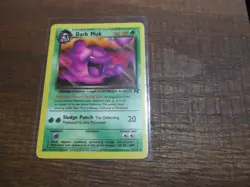 Dark Muk Pokemon TCG WOTC Team Rocket NON- Holo Rare Card 41/82 LP - Image 1