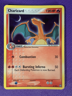 Pokemon Card - Charizard 6/108 EX Power Keepers *MP* Holo Rare - Image 1