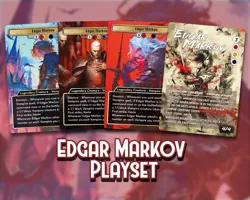 Edgar Markov Playset - High Quality Altered Art Custom Cards - Image 1