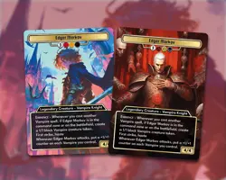 Edgar Markov Playset - High Quality Altered Art Custom Cards - Image 2