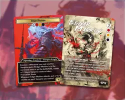 Edgar Markov Playset - High Quality Altered Art Custom Cards - Image 3