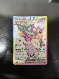 Umbreon & Espeon ex Prismatic Evolutions Premium Collection 175/176 PROMO CARDS - Image 3