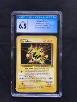 Pokemon Cards: Wizards Black Star Promo: Electabuzz 2 CGC 6.5 - Image 1