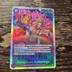 Donquixote Doflamingo OP10-071 English SR Royal Blood One Piece TCG Card Game - Image 1