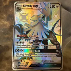 Pokemon TCG Silvally GX Holo Ultra Rare Card SV79/SV94 Hidden Fates - Image 2