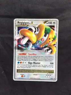 Pokemon Cards: Diamond and Pearl Promo: Regigigas Lv. X DP30 - Image 1