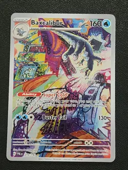Pokemon TCG Baxcalibur Card 210/193 IR Sv02: Paldea Evolved A1 - Image 1