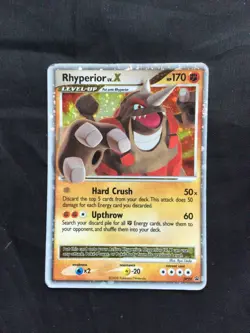 Pokemon Cards: Diamond and Pearl Promo: Rhyperior Lv. X DP29 - Image 1