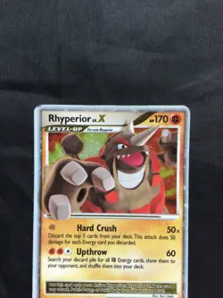 Pokemon Cards: Diamond and Pearl Promo: Rhyperior Lv. X DP29 - Image 2