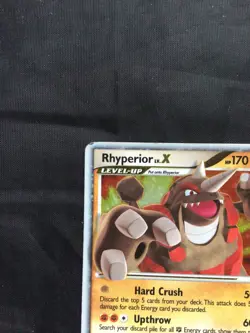 Pokemon Cards: Diamond and Pearl Promo: Rhyperior Lv. X DP29 - Image 3