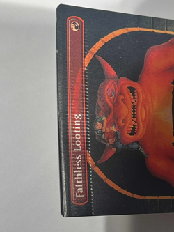 Faithless Looting Secret Lair Crimped Error Foil Magic Card MTG - Image 3