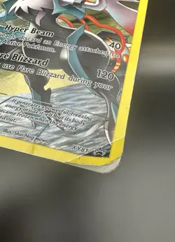 Pokemon TCG White Kyurem XY81 Black Star Promo Full Art English HP Card - Image 3
