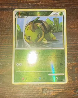 Pokemon Card - Turtwig Unleashed 67/95 Reverse Holo LP - Image 1