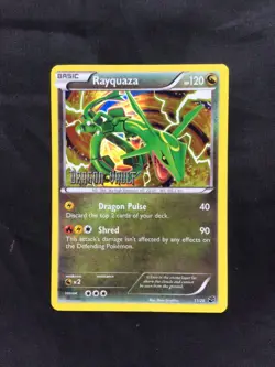 Pokemon Cards: Dragon Vault Rare Holo: Rayquaza 11/20 - Image 1
