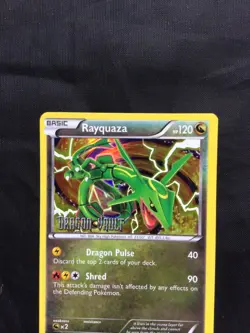 Pokemon Cards: Dragon Vault Rare Holo: Rayquaza 11/20 - Image 2