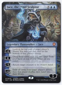 Jace, the Mind Sculptor (Borderless) M Commander: Bloomburrow 75 LP - Image 1