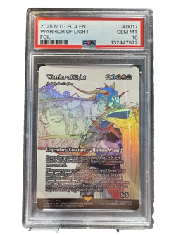 2025 MTG FCA EN Warrior of Light FOIL #0017 PSA 10 - Image 1