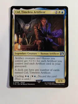 Cid, Timeless Artificer (0420) Final Fantasy Regular MtG - Image 1