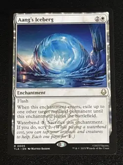 MTG Avatar: The Last Airbender Aang's Iceberg 0005 NM Rare - Image 1