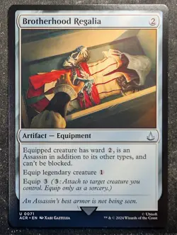 Brotherhood Regalia - UB: Assassin's Creed (MTG) - Image 1
