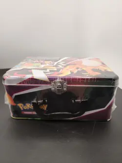 Sealed Pokemon TCG Collector Chest Charizard Treasure Lunchbox Tin JP0102 - Image 5