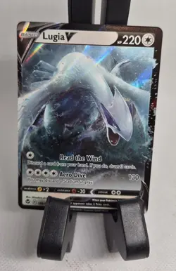 Pokemon Lugia v TCG SWSH12 Silver Tempest Ultra Rare Holo Card 138/195 - Image 1