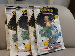 Pokemon TCG: First Partner Pack (Kanto) Lot of 5 - Image 1