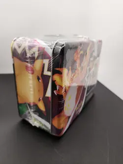 Sealed Pokemon TCG Collector Chest Charizard Treasure Lunchbox Tin JP0101 - Image 5