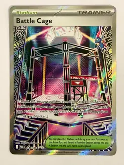 Battle Cage #116 Pokemon Phantasmal Flames - Pack Fresh - Near Mint - Image 1