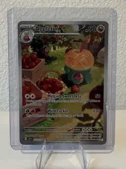 Pokemon TCG Appletun 211/191 Surging Sparks Full Art Illustration Rare NM - Image 5