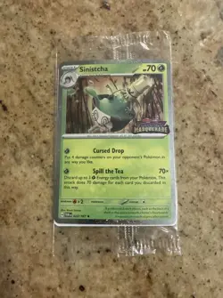 Twilight Masquerade Sinistcha 022/167 Cosmos Holo Rare Stamped Best Buy Pokemon - Image 1