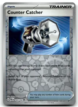 Counter Catcher 160/182 SV04: Paradox Rift Uncommon Reverse Holo Pokemon TCG NM - Image 1