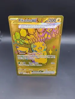 Pokemon Pikachu TCG EX Prismatic Evolution Card 179/131 Hyper Rare - Image 1