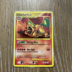 Pokemon 2008 Stormfront Charizard Holo 103/100 (with Charmander & Charmeleon) - Image 2