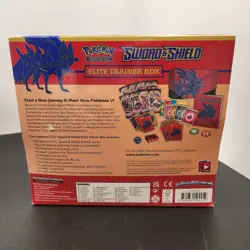 Sealed Pokemon TCG Sword & Shield Elite Trainer Box ETB SWSH01 Zacian JP0092 - Image 4
