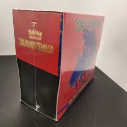 Sealed Pokemon TCG Sword & Shield Elite Trainer Box ETB SWSH01 Zacian JP0092 - Image 5