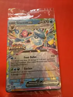 Pokemon TCG Glaceon ex 026/131 Stamped Promo Holiday Calendar '25 Sealed - Image 1