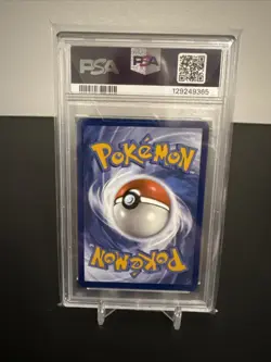 2025 pokemon black bolt en seismtoad illustration rare #105 psa 9 - Image 2