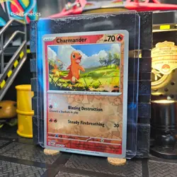 Charmander 151 Reverse Holo Pokemon TCG 004/165 Scarlet & Violet Common - Image 2