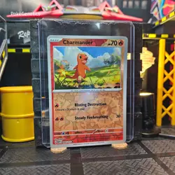 Charmander 151 Reverse Holo Pokemon TCG 004/165 Scarlet & Violet Common - Image 3